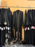 Embroider Dubai Abaya Z Black