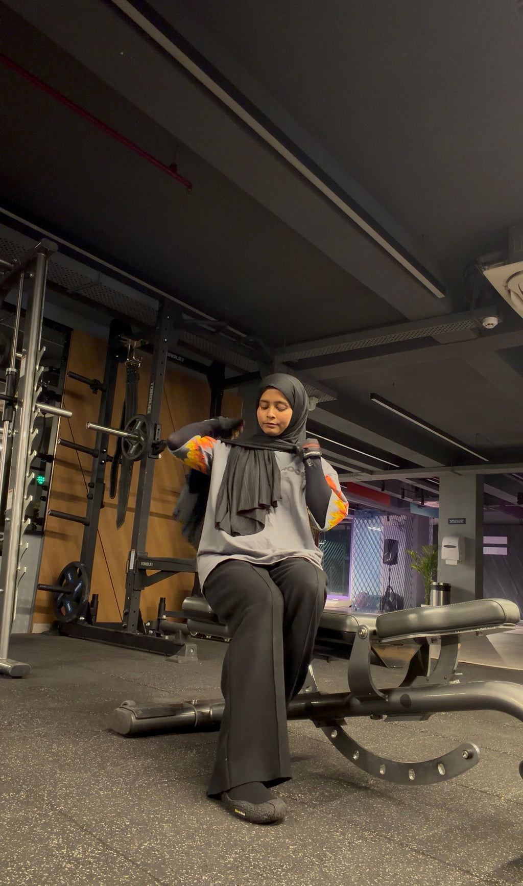 Gym Mat Jersey Hijab