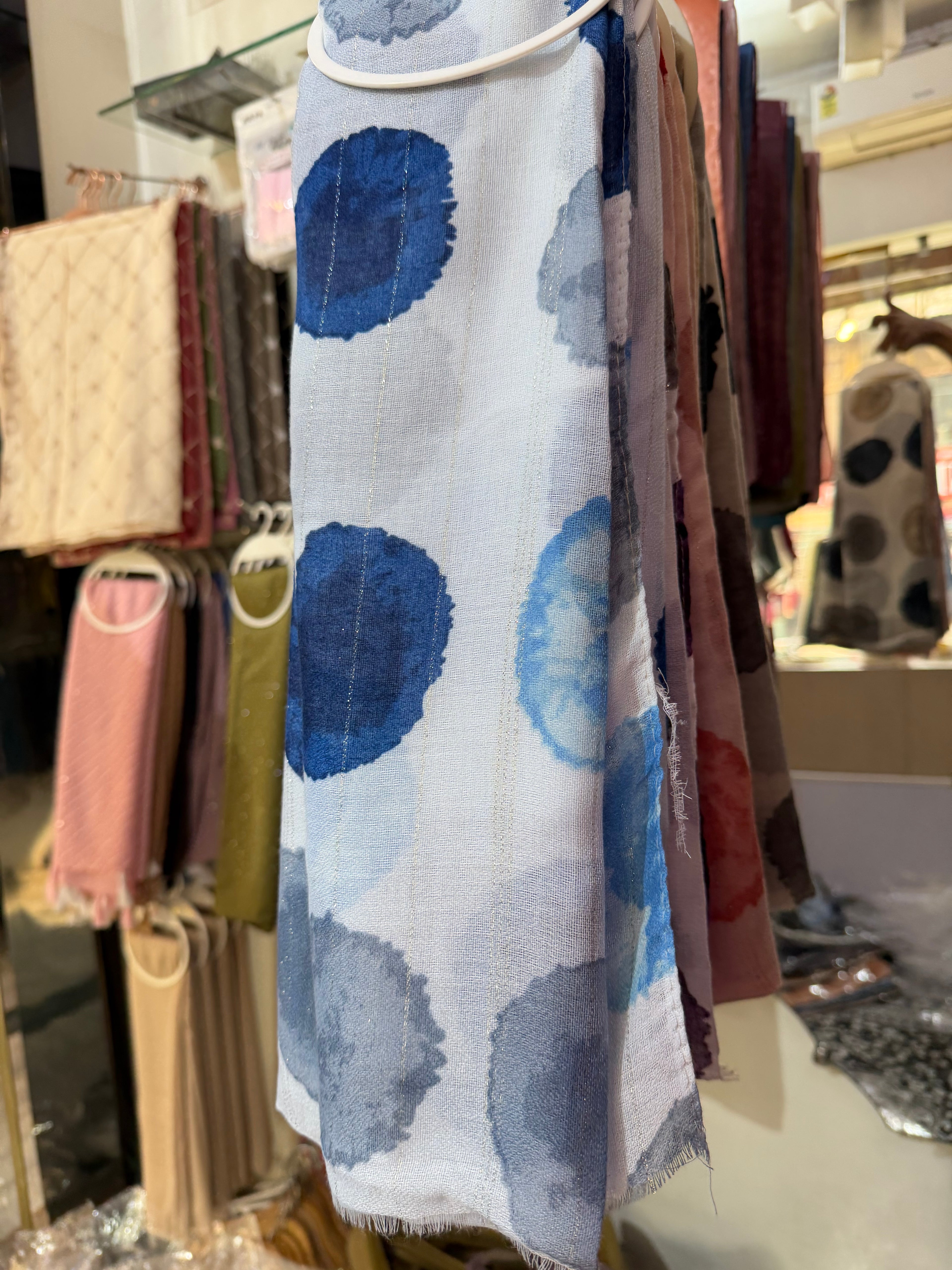 Big Cotton Printed Hijab