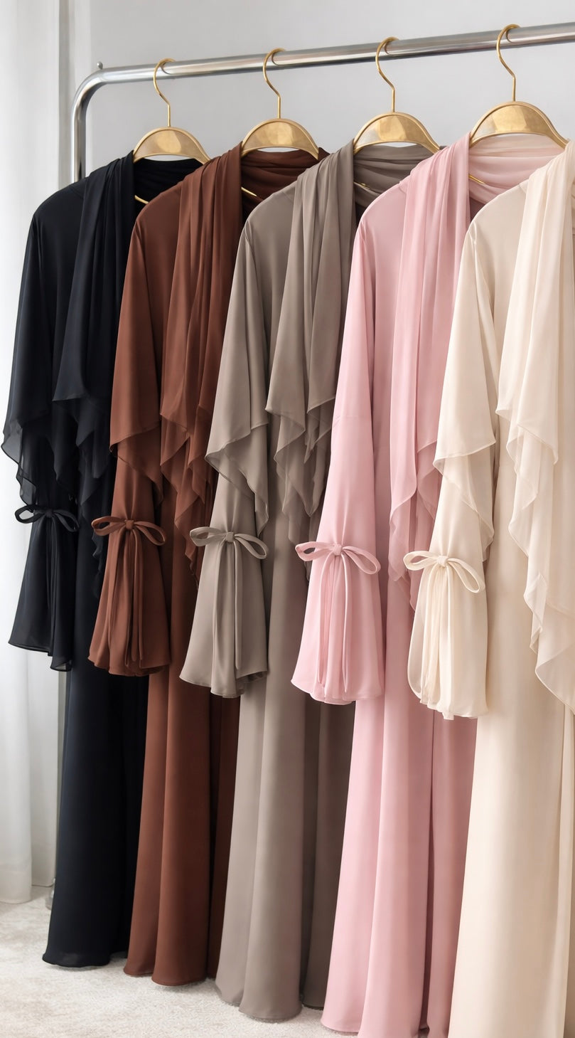 Blush Breeze Abaya – Summer Collection.  (Upcoming Collection)