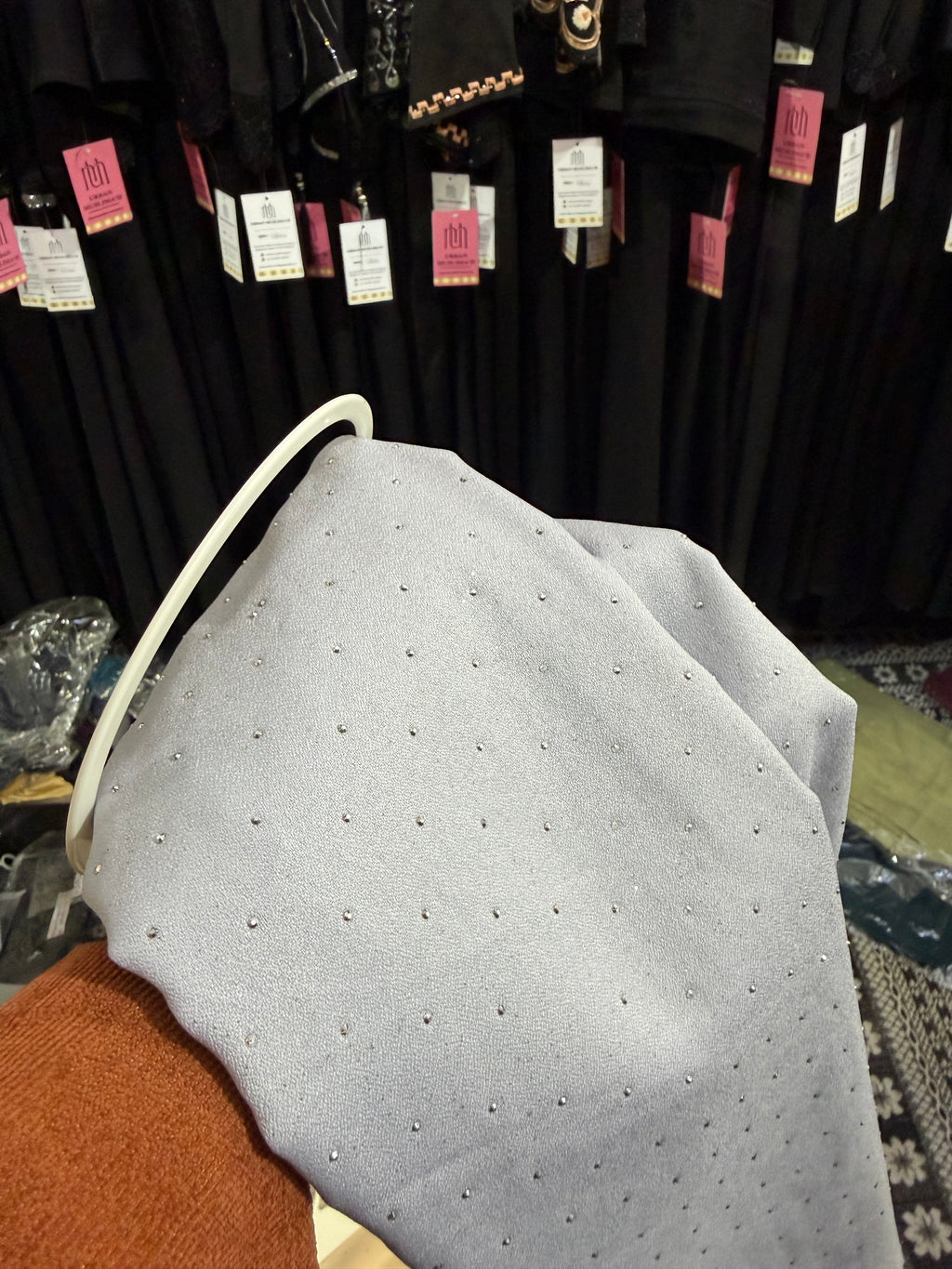 Cotton Big Size Party Wear Hijab