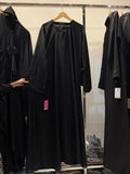 Nida black MC stone Burqa