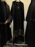 Dubai style MC stone z black Abaya