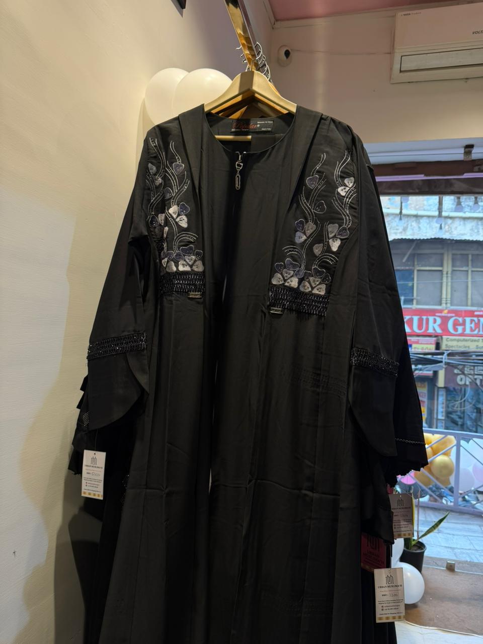 Imported Quality Turkish Zip Abaya