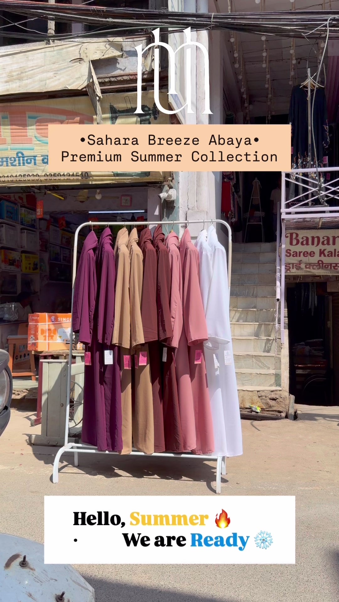 Sahara Breeze Abaya